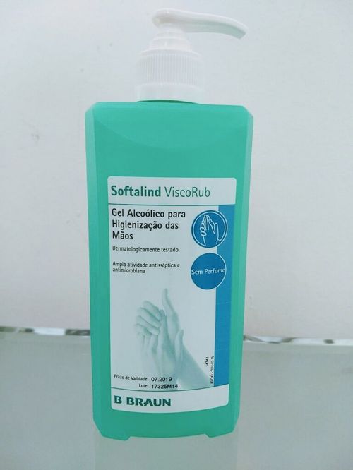 Álcool Gel Softalind ViscoRub 1000ml  - BBraun