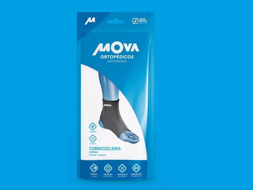 Tornozeleira Longa em Neoprene - Mova