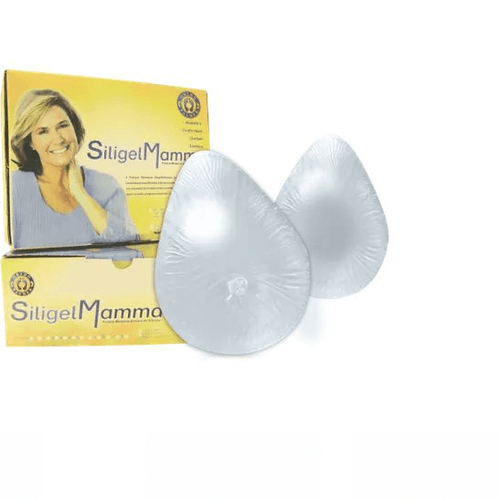 Prótese Mamária Externa de Silicone SiligelMamma Gota Clear - Ortho Pauher