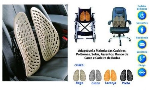 Bio Coluna - Encosto Ortopédico Dinâmico e Flexível - Ortho Pauher