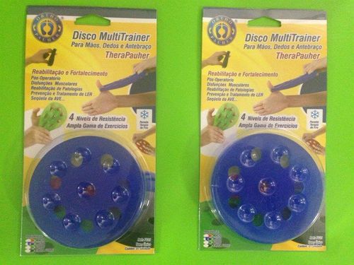 Disco MultiTrainer para Mãos, Dedos e Antebraço TheraPauher - Ortho Pauher