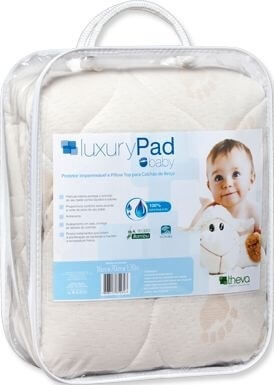 Protetor Impermeável e Pilow Top para colchão de Berço LuxuryPad Baby - Copespuma