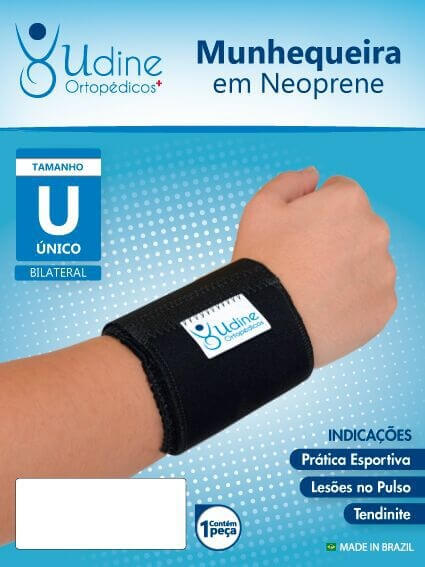 Munhequeira Simples Neoprene 20210 - Udine