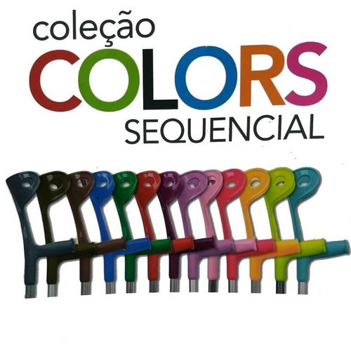 Muleta Canadense Fixa (com regulagem) 150kg - Sequencial