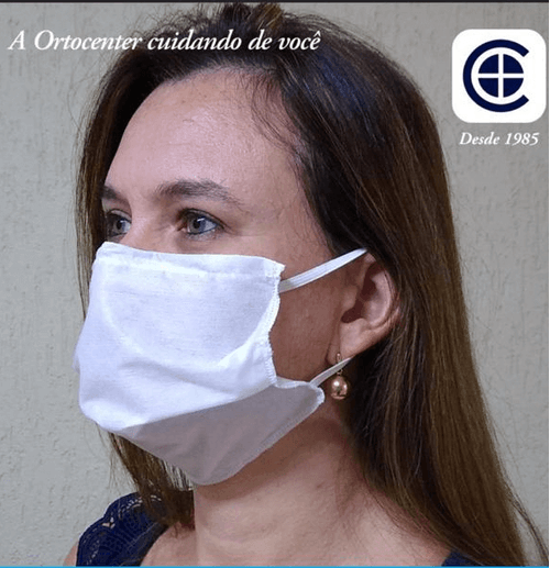 Máscara de Proteção TNT com elástico (10 unidades) - Ortocenter