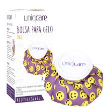 Bolsa para Gelo Smile 650ml - Uniqcare