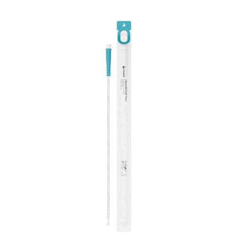 Cateter Uretral Lubrificado SpeediCath Navi Masculino Ponta Flexível Calibre 14 - 30un - Coloplast 29014