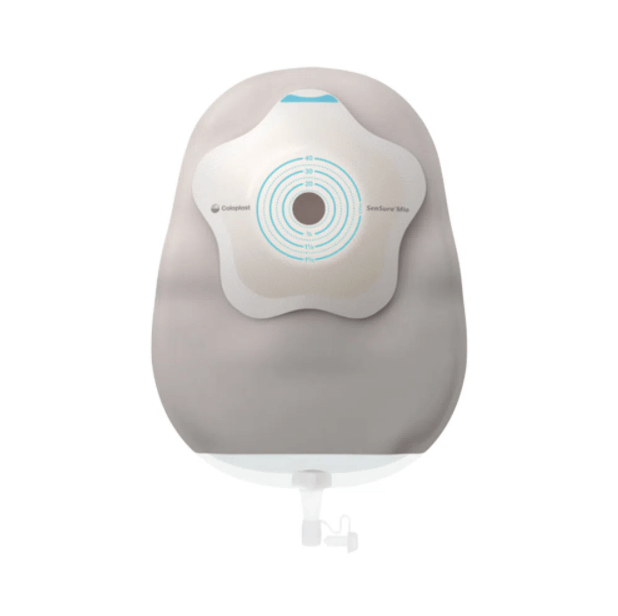 Bolsa-Urostomia-Sensura-MIO-Concave-Rec-10-40mm-Cinza-Maxi---Coloplast-18401