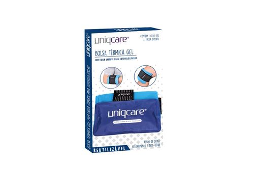 Bolsa Térmica Gel com Suporte para Joelho e Cotovelo - UniqCare