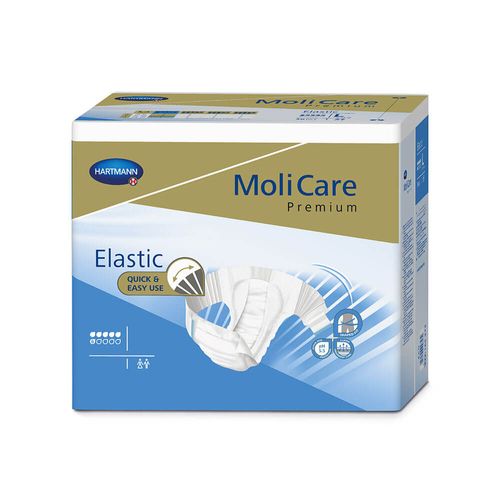 Fralda Adulto MoliCare Elastic Premium 6D Extra Plus - Hartmann M (30 unidades)