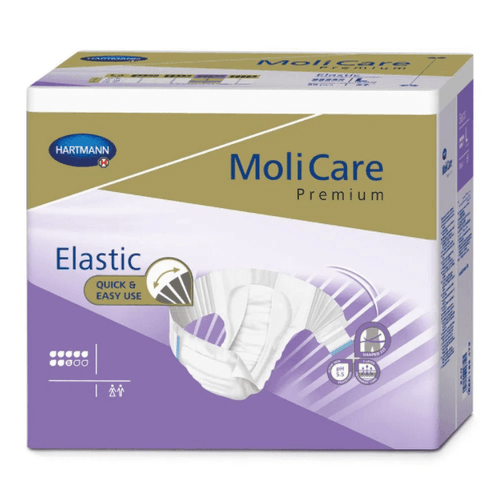 Fralda Adulto MoliCare Elastic Premium 8D Super Plus - Hartmann M (26 unidades)