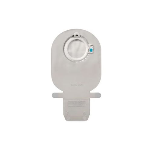 Bolsa Ostomia Drenável Sensura MIO 40mm Cinza Maxi Coloplast 11432