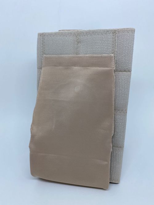 Cinta Suporte Bolsa de Ostomia com Velcro 4 Elásticos Bege - Flambé XGG