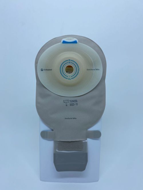 Bolsa Ostomia Drenável Sensura MIO Convex Soft Rec 15-33mm Cinza Midi Coloplast 16401