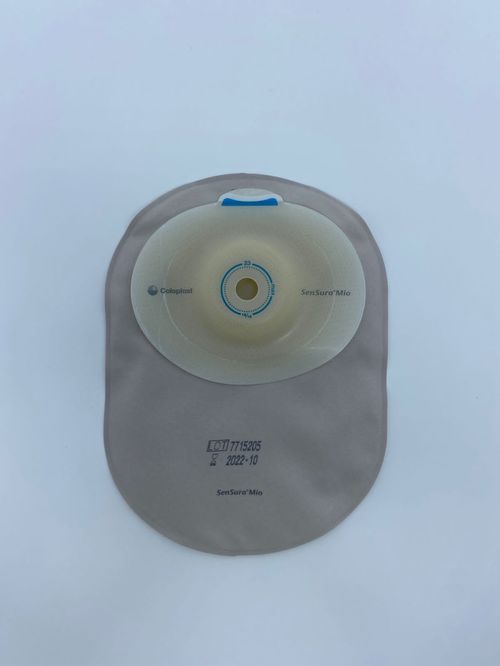 Bolsa Ostomia Fechada Sensura MIO Convex Profunda Rec 10-23mm Cinza Midi Coloplast 16341