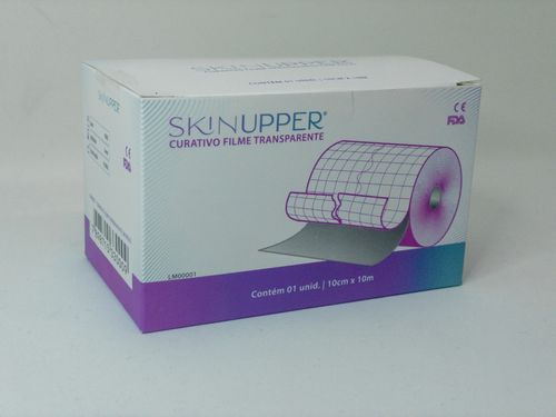 Curativo Filme Transparente em Rolo 10cm x 10m - SKINUPPER