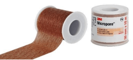 Fita Hipoalergênica MICROPORE BEGE 50mm x 10m - 3M