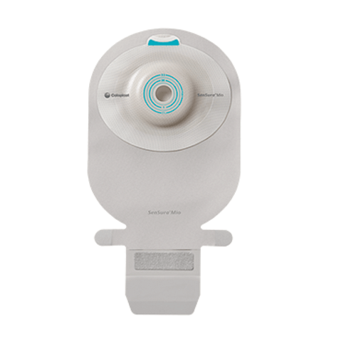 Bolsa Ostomia Drenável Sensura MIO Convex Soft Rec 10-50mm Cinza Maxi - Cx 10un - Coloplast 16406