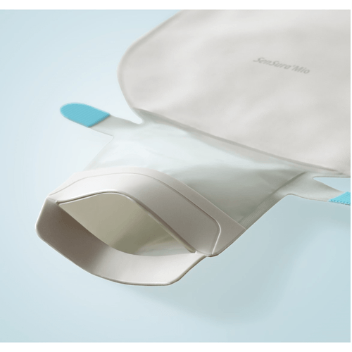 Bolsa Ostomia Drenável Sensura MIO Convex Soft Rec 10-50mm Cinza Maxi - Cx 10un - Coloplast 16406