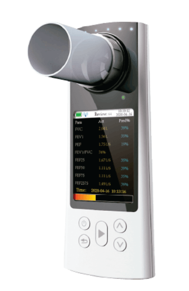 Espirômetro Digital Portátil Bluetooth e USB SP80B - MEDMAX
